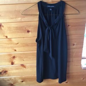 Banana Republic tie-neck blouse